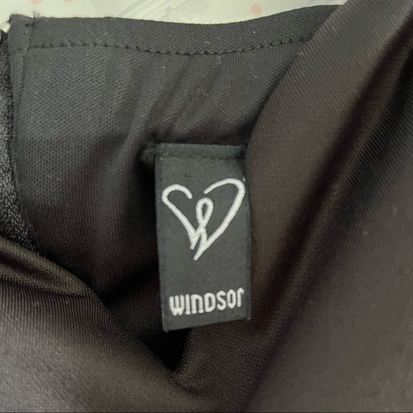 Windsor Black and Pink Dress - Picture 4 of 5